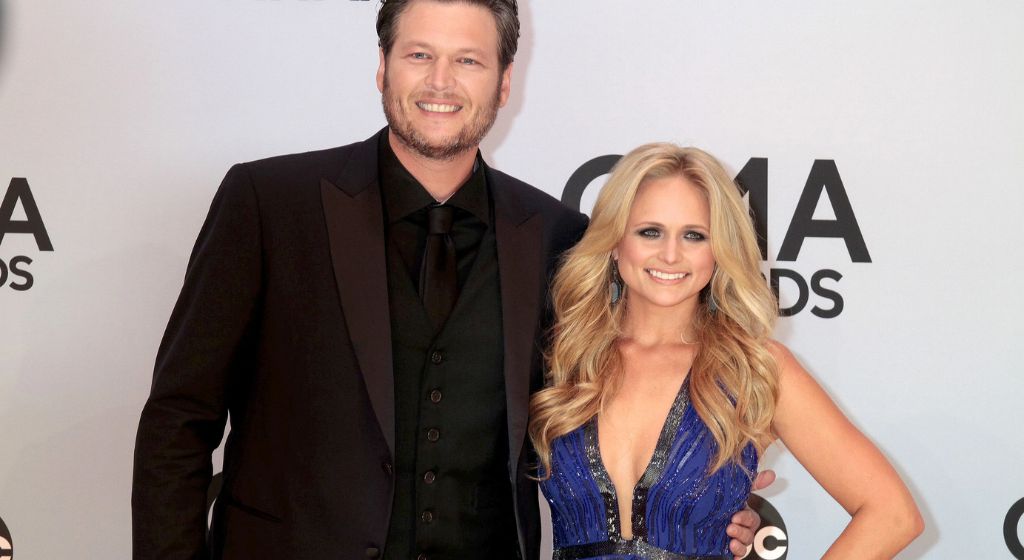 Blake Shelton and Miranda Lambert 
